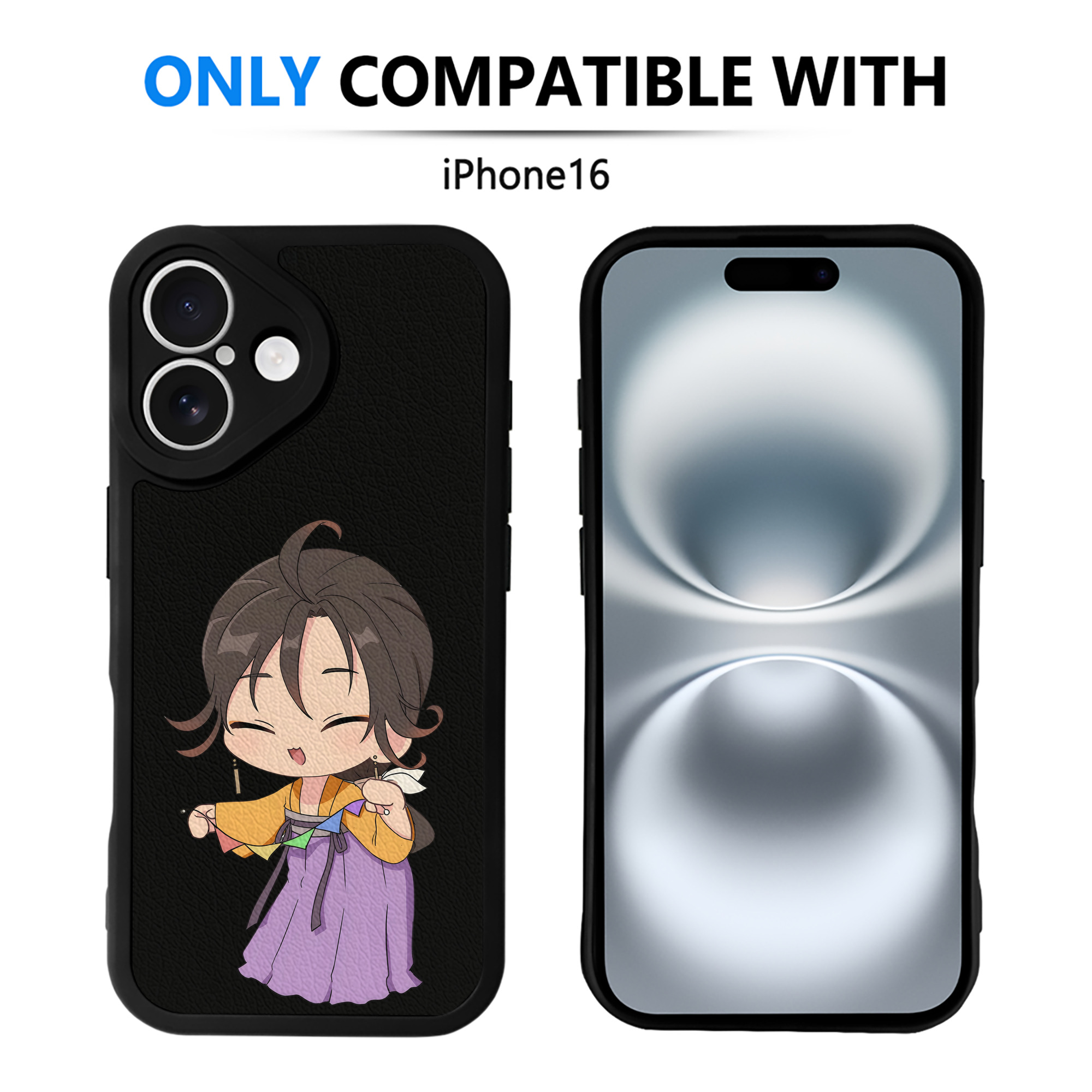 薬屋のひとりごと The Apothecary Diaries 【iPhone 16シリーズ対応】シリコンスマホケース（レザー調） 材質：シリコン